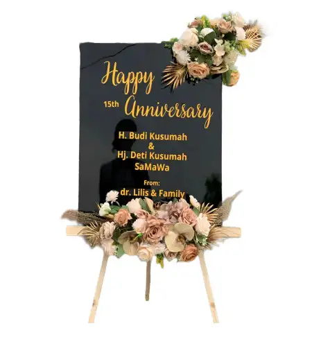 Papan Bunga Akrilik Candisari